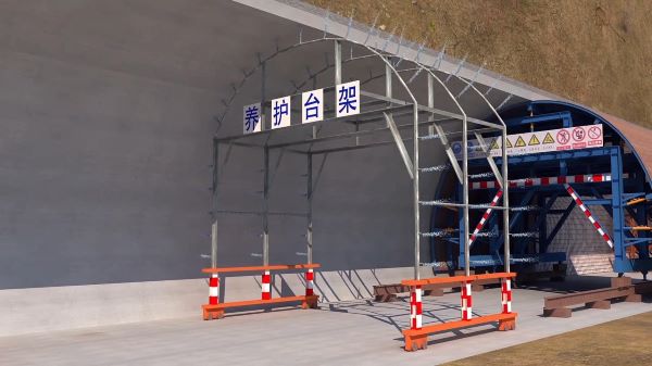 芙蓉区隧道施工动画制作公司 - 隧道施工工艺和施工方法 - 隧道施工汇报动画视频 - bim 工程施工动画